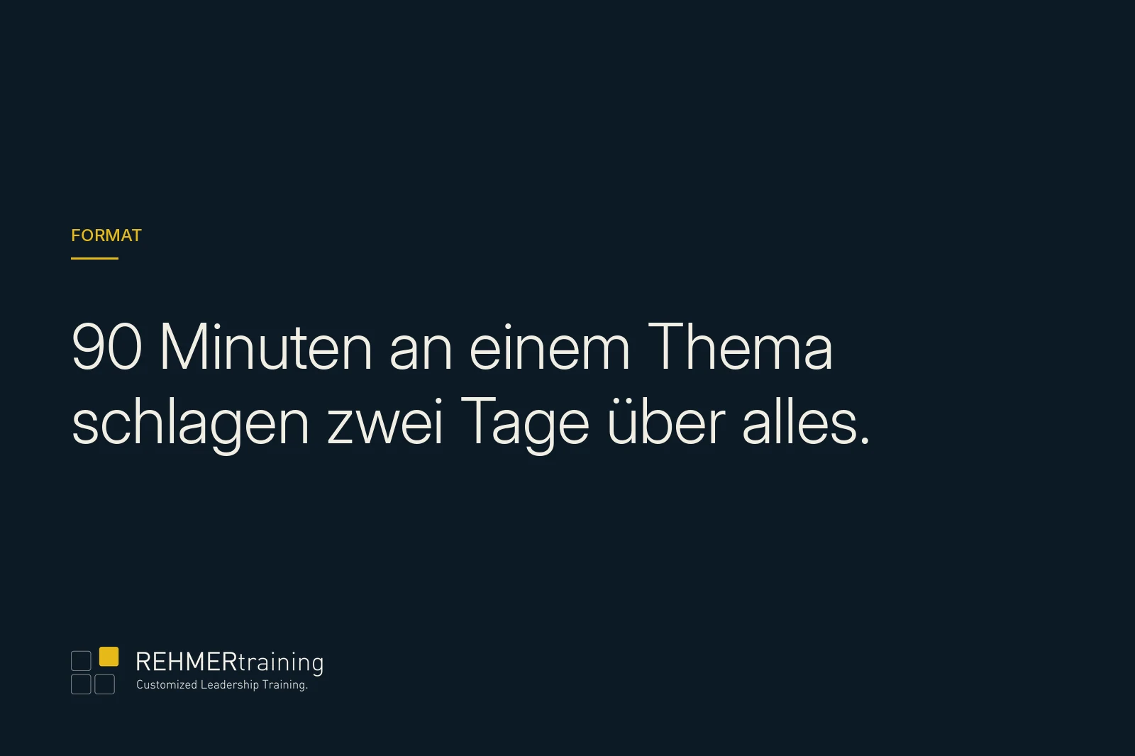 Mehr über den Artikel erfahren Microtraining statt Seminar: Führungskräfte in 90 Minuten weiterbringen